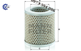  Air Filter / Lọc gió Mann & Hummel C1132